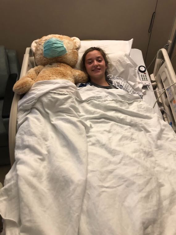 Lauren Treacy, marathon participant, in the hospital after losing her ability to walk